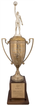 1967 Pohlmeyer Memorial Trophy Presented To Lewis Alcindor (Abdul-Jabbar LOA)